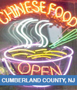 Chinese Restaurants In Cumberland County, NJ