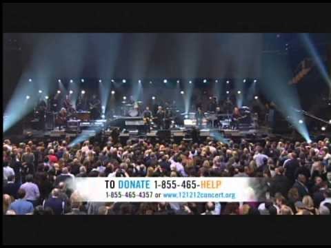 Bruce Springsteen + Jon Bon Jovi = Born to Run 12.12.12 Sandy Relief Concert